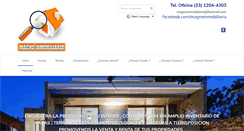 Desktop Screenshot of magnoinmobiliaria.com